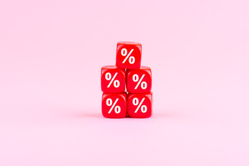 Sale Prozente im Verkauf