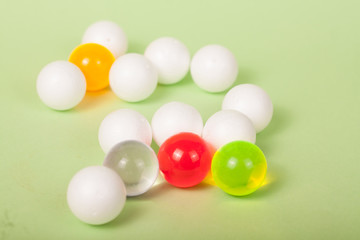 plastic balls
