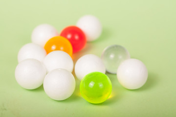 plastic balls