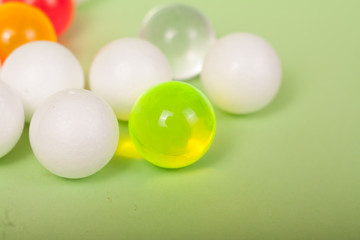 plastic balls