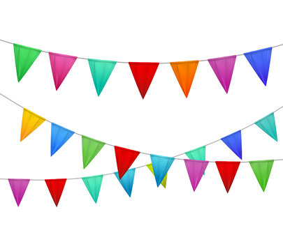 Party Pennants Slinger Realistic 