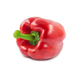 red pepper isolated on white background