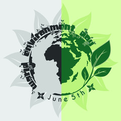 World Environment Day with Globe 