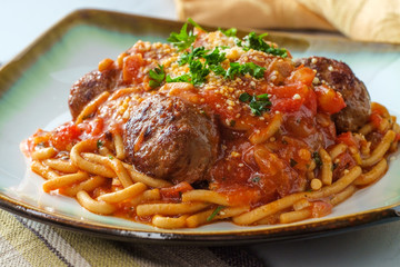 Spaghetti and Meatballs