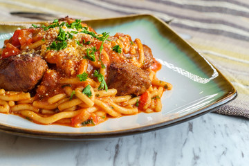 Spaghetti and Meatballs