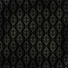 Dark grunge background with a pattern rhombuses 3