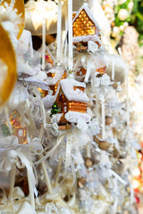 Christmas market kiosk details