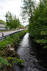 Fototapeta na wymiar freshwater stream