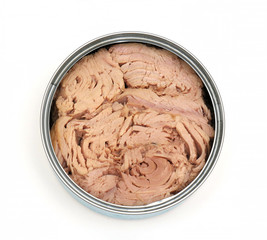 Open can of tuna