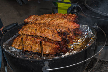 Spareribs am Grill