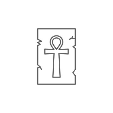 recommend clip art: history, ankh, Egypt outline icon