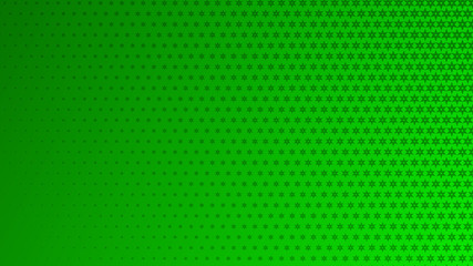 Abstract halftone background of small symbols in green colors