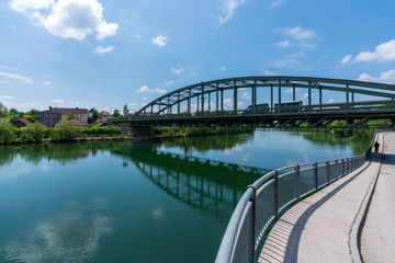 Straßenbrücke in Lambach an der Traun