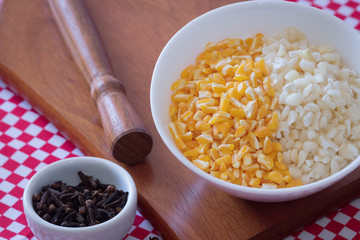 Brazilian winter sweet of Junina festival party