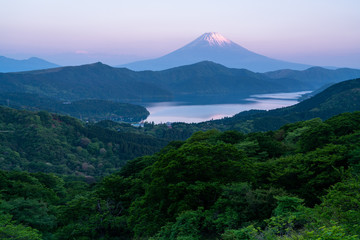 芦ノ湖と富士山 Mt. Fuji