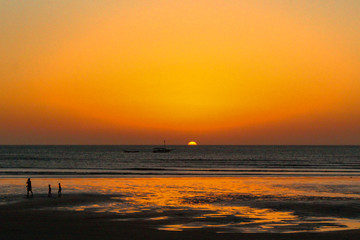 Fototapeta premium Duna Pôr do Sol - Jericoacoara - CE