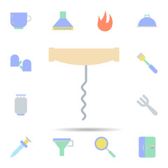 Kitchen, corkscrew icon. Universal set of Kitchen for website design and development, app development