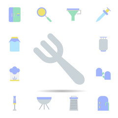 Kitchen, fork icon. Universal set of Kitchen for website design and development, app development