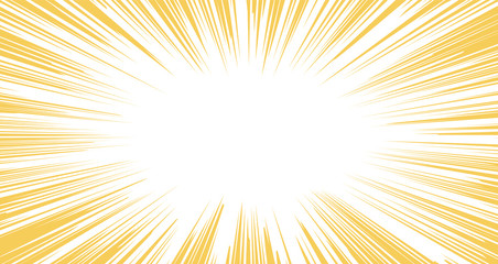 Horizontal Warm color Background exploding with flashing light