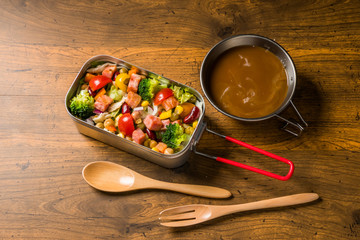 チョップドサラダ　Trendy healthy food  chopped salad 