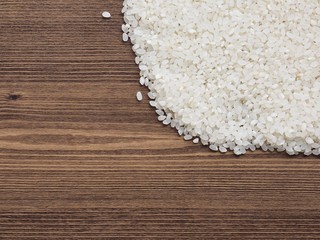 아시아 음식 흰쌀 