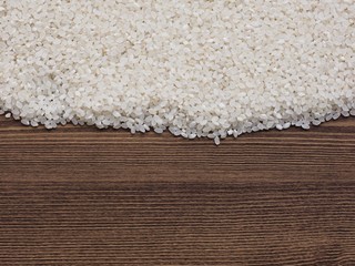 아시아 음식 흰쌀 