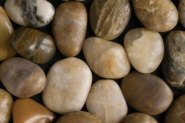 Quarts stones and pebbles polishes rocks
