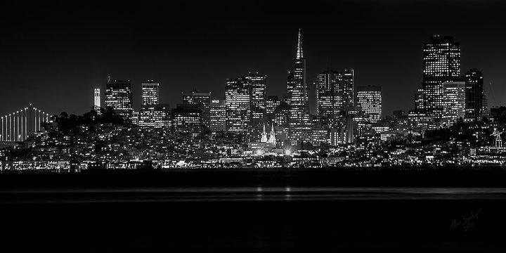 Fototapeta San Francisco at Night