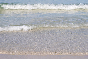 Waves of the seashore