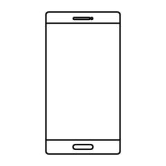 smartphone device technology icon vector illustration