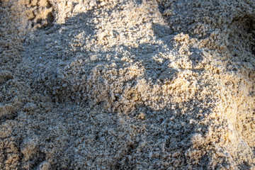 texture of sand