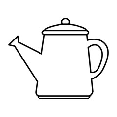 garden sprinkler pot plastic icon