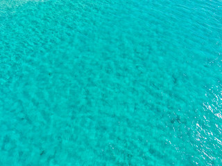 blue texture of surface of ocean