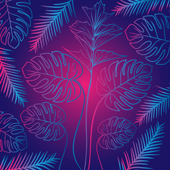 leaf background. nature layout