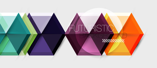 Hexagon abstract background, geometrical modern template