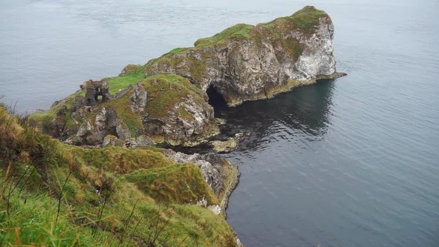Kinbane Castle Atlantic Ocean Co. Antrim, Northern Ireland