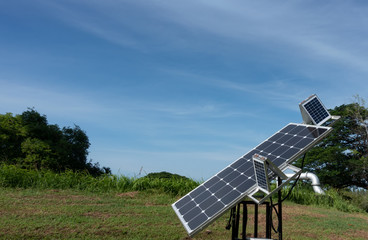 Two axis solar tracker based on solar maps.  Simple Dual Axis Solar Tracker. Automatic solar tracker.