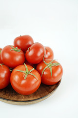 신선한 유기농 토마토