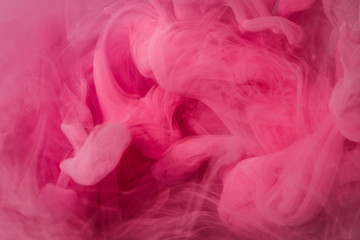 Colorful ink in water