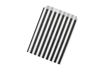 open paper envelopes black, stripe