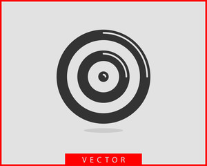 Target icon vector