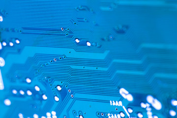 Electronics circuit board digital background