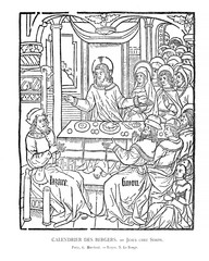 Christian illustration. Old image