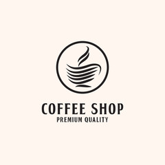 Premium Quality of Coffee Shop Logo design