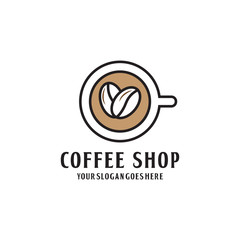 Premium Quality of Coffee Shop Logo design