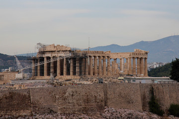 Evening view of the Acropolis