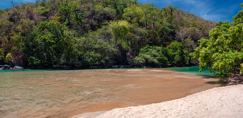 Near the entrance to the Underground River in Palawan, Philippines