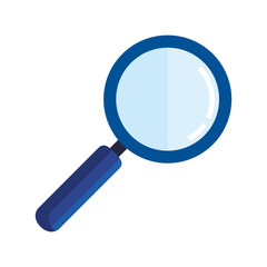 search magnifying glass icon vector illustration
