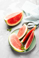 Sweet fresh watermelon