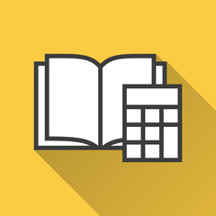 Education - vector icon for graphic and web design.